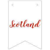 Bannière effrénée de lion de l'Ecosse, drapeau (Deuxième drapeau)