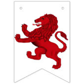 Bannière effrénée de lion de l'Ecosse, le drapeau (Premier drapeau)