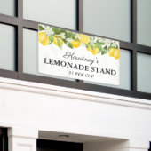 Bannière élégante de stand de limonade d'été (Bâtiment extérieur)