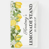 Bannière élégante de stand de limonade d'été (Vertical)