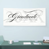 Bannière élégante du diplômé 20XX (Salon professionnel)