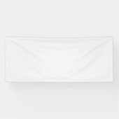 Bannière élégante solide de 1,80 m (Horizontal)