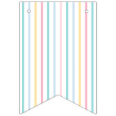Bannière en bande arc-en-ciel Pastel (Premier drapeau)