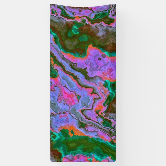 Bannière en marbre aigre (Vertical)