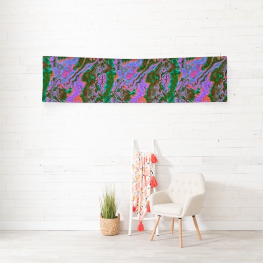 Bannière en marbre aigre (Insitu)