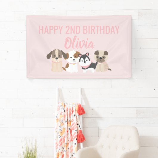 Bannière en vinyle, 3' x 5' (En situation)