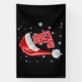 Bannière en vinyle 4x6 Collection de neige Deck Th (Verticale)