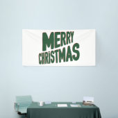 Bannière en vinyle 4x8 pour Joyeux Noël (Salon professionnel)