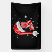 Bannière en vinyle Deck The Halls Snow Collection (Verticale)