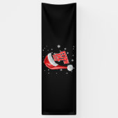 Bannière en vinyle Deck The Halls Snow Collection (Vertical)