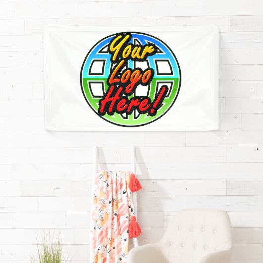 Bannière en vinyle imprimé sur mesure Impression e (En situation)