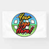 Bannière en vinyle imprimé sur mesure Impression e (Horizontal)