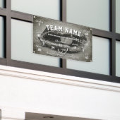 Bannière Esprit de l'équipe de baseball personnali (Bâtiment extérieur)