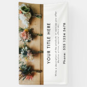 Bannière et texte de photo promotionnelle d'entrep (Vertical)