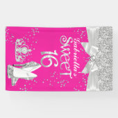 Bannière étincelle Tiara talons doux 16 Hot rose (Horizontal)