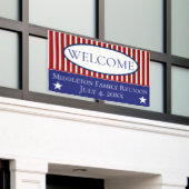 Bannière étoilée blanche et bleue rouge (Bâtiment extérieur)