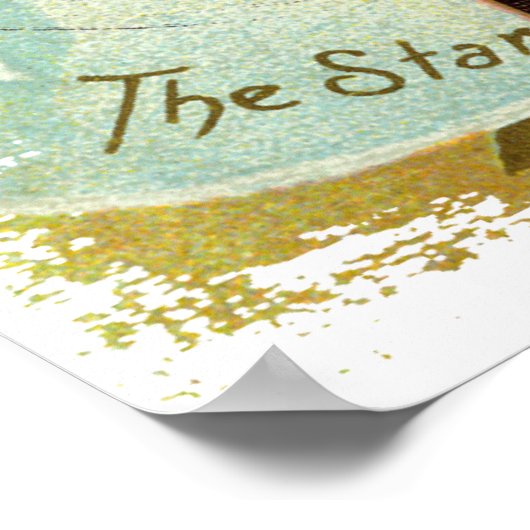 Bannière étoilée Impression sur toile de drapeau a (Coin)