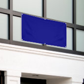 Bannière extérieure de bleu marine (Bâtiment extérieur)
