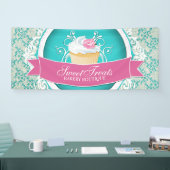 Bannière extérieure de boulangerie élégante de (Salon professionnel)