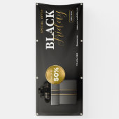 Bannière extérieure de vente du vendredi noir mode (Vertical)