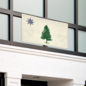 Bannière extérieure du drapeau du Maine 1901 - Sty (Bâtiment extérieur)