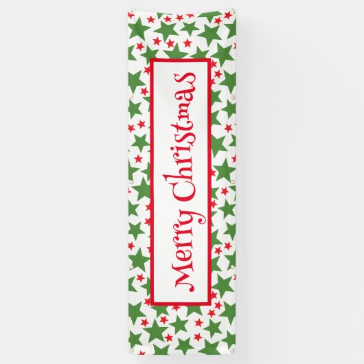Bannière extérieure intérieure - Joyeux bannière d (Vertical)