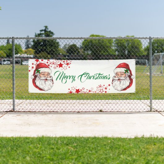 Bannière extérieure intérieure - Joyeux bannière d (En situation)