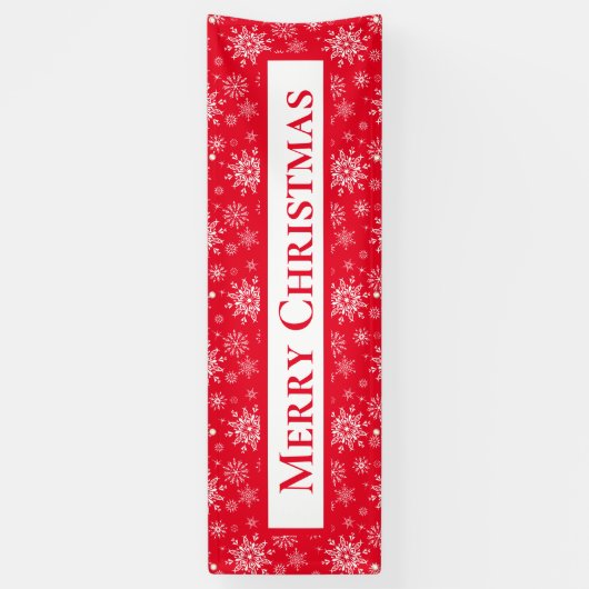 Bannière extérieure - Joyeux Noël (Vertical)