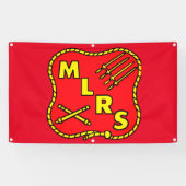 Bannière extérieure MLRS. Idéal pour votre procha (Horizontal)