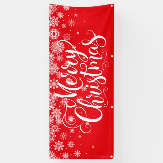 Bannière extérieure Noël (Vertical)