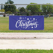 Bannière extérieure Noël (En situation)