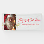 Bannière extérieure Père Noël Joyeux Noël (Horizontal)
