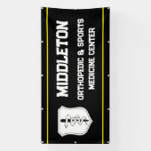 Bannière extérieure personnalisée 4 x 8 avec votre (Verticale)