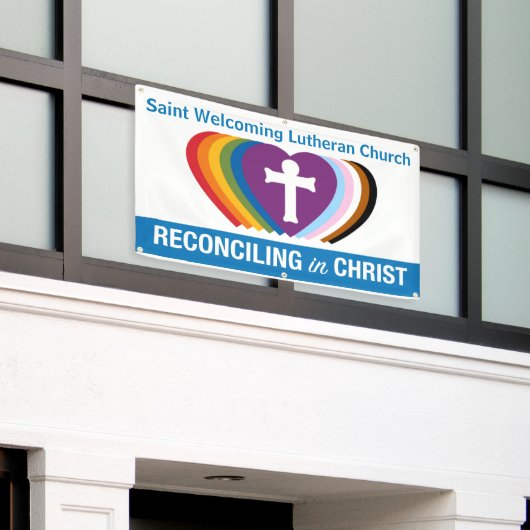 Bannière extérieure RIC "Your Church" (Horiz) (Bâtiment extérieur)