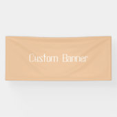 Bannière faite sur commande (Horizontal)