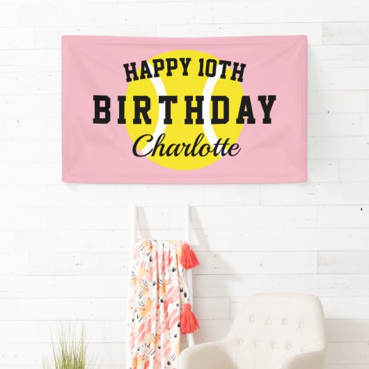 Bannière faite sur commande de partie de joyeux (En situation)