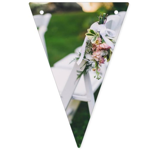 Bannière faite sur commande d'étamine de mariage (Troisième drapeau)