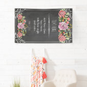 Bannière faite sur commande élégante (En situation)