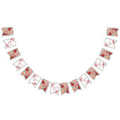 Bannière fanion florale pivoine – Décoration douce (Tout)