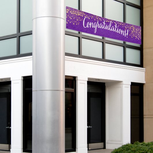 Bannière Félicitations (Bâtiment extérieur)