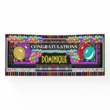 Bannière Félicitations 6 Pieds