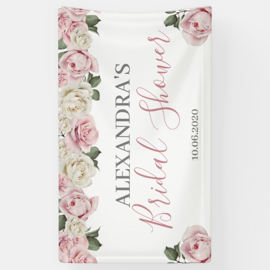 Bannière Fête des mariées - Bachelorette (Vertical)