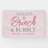 Bannière Fête des mariées Brunch et Bubbly (Horizontal)