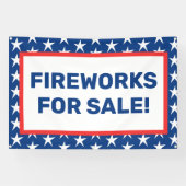 Bannière Fireworks pour la vente (Horizontal)