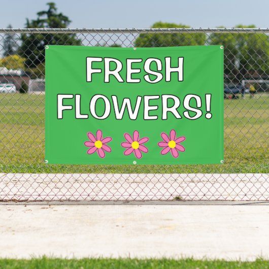 Bannière Fleurs fraîches (Insitu)