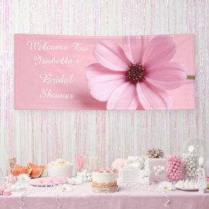 Bannière florale de bienvenue pour enterrement de