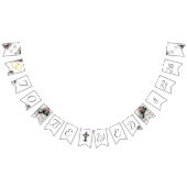 Bannière florale élégante pour une fête prénuptial (Tout)