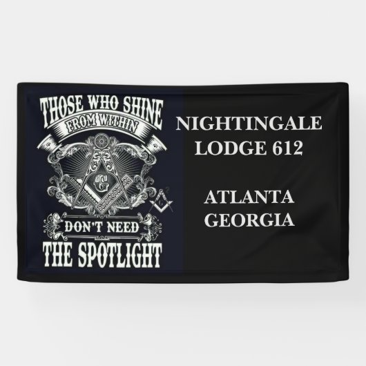 Bannière Freemason (Horizontal)