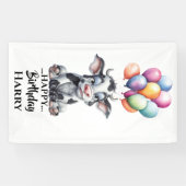 Bannière Funny Blue Cow (Horizontal)