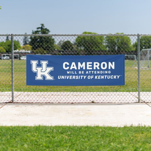 Bannière future des diplômés du Kentucky (En situation)